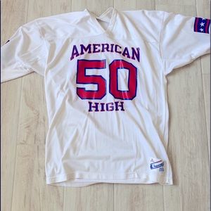vintage champion american high jersey